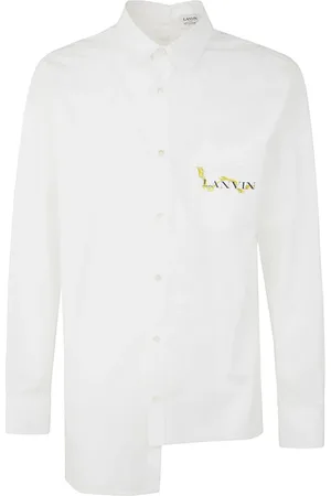 Lanvin Herren, Shirts, Weiß, MGröße: