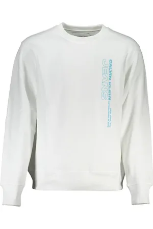 Calvin Klein Herren, Sweatshirts & Hoodies, Weiß, 2XLGröße: