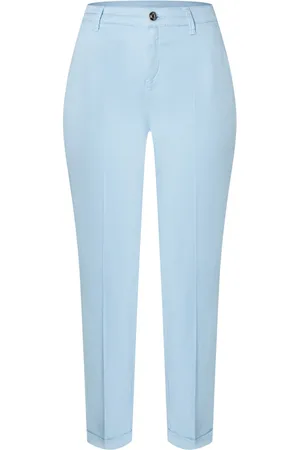 Mac Damen, Hosen, Blau, SGröße: