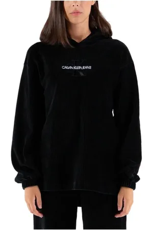 Calvin Klein Damen, Sweatshirts & Hoodies, Schwarzk, XSGröße: