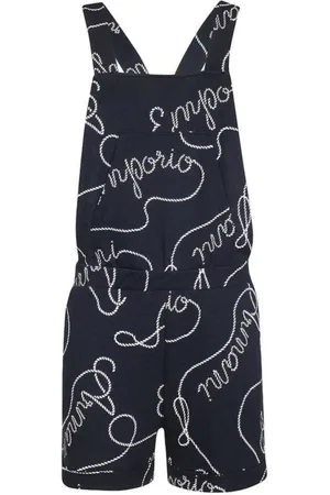 Emporio Armani Damen, Jumpsuits & Playsuits, Blau, LGröße: