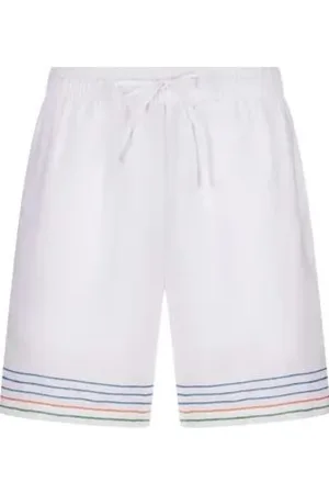 Casablanca Herren, Shorts, Weiß, SGröße: