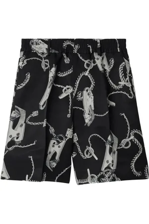 Burberry Damen, Shorts, Schwarzk, XSGröße: