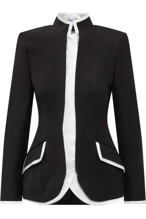 Casablanca Damen, Jacken, Schwarzk, SGröße: