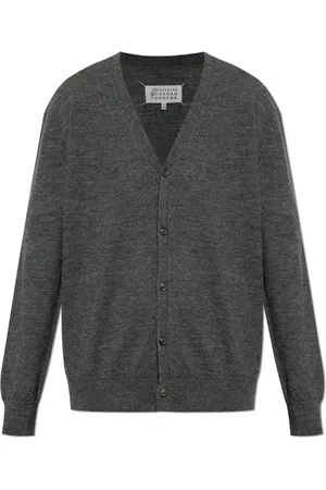 Maison Margiela Herren, Strickwaren, Grau, LGröße: