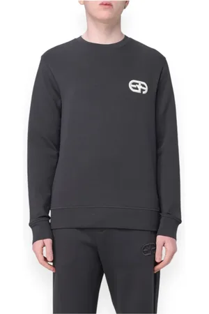 Emporio Armani Herren, Sweatshirts & Hoodies, Schwarzk, XLGröße: