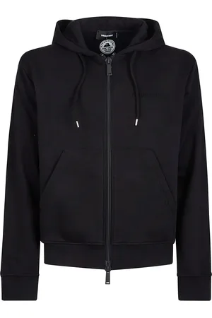 Dsquared2 Herren, Sweatshirts & Hoodies, Schwarzk, LGröße: