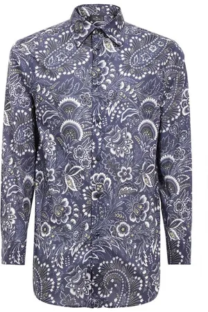 Etro Herren, Shirts, Blau, LGröße: