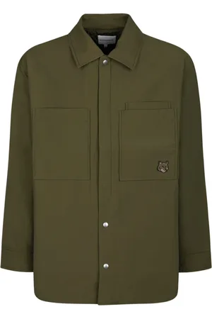 Maison Kitsuné Herren, Jacken, Grün, LGröße: