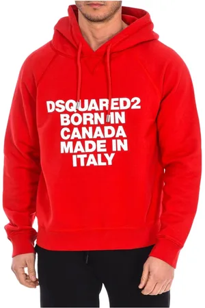 Dsquared2 Herren, Sweatshirts & Hoodies, Rot, XSGröße:
