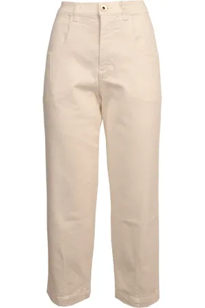 ELEVENTY Damen, Hosen, Weiß, XSGröße: