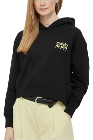 Calvin Klein Damen, Sweatshirts & Hoodies, Schwarzk, XSGröße: