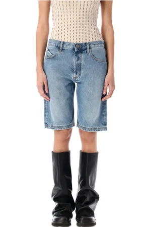 The Attico Damen, Shorts, Blau, W26Größe: