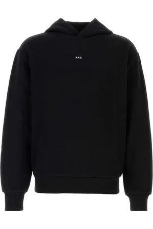 A.P.C. Herren, Sweatshirts & Hoodies, Schwarzk, MGröße: