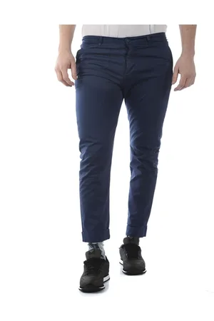 D.A. Daniele Alessandrini Herren, Hosen, Blau, W33Größe: