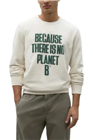 ECOALF Herren, Sweatshirts & Hoodies, Weiß, MGröße:
