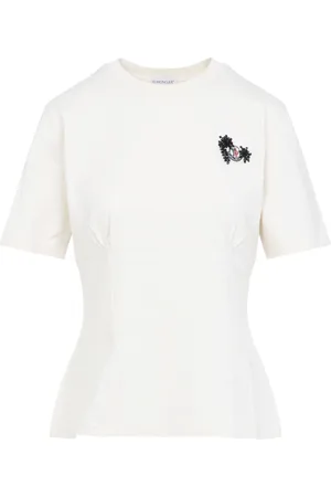 Moncler Damen, Oberteile, Weiß, SGröße: