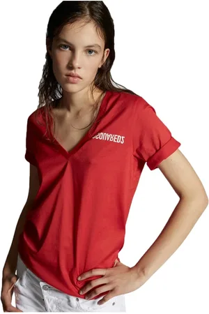 Dsquared2 Damen, Oberteile, Rot, XSGröße: