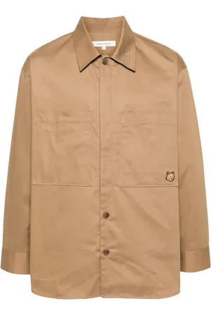 Maison Kitsuné Herren, Jacken, Braun, MGröße: