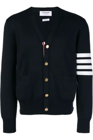 Thom Browne Herren, Strickwaren, Blau, 2XLGröße: