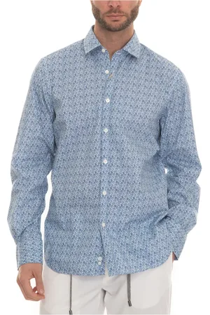 CANALI Herren, Shirts, Blau, 3XLGröße: