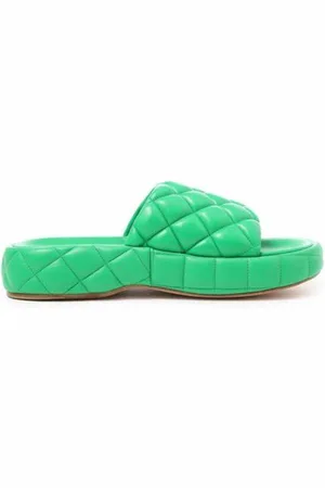 Bottega Veneta Damen, Schuhe, Grün, 39 EUGröße: