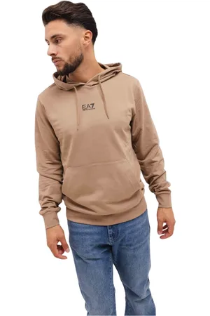 Emporio Armani Herren, Sweatshirts & Hoodies, Braun, 2XLGröße: