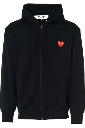 Comme des Garçons Herren, Sweatshirts & Hoodies, Schwarzk, LGröße: