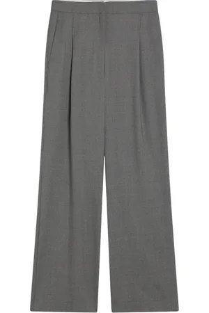 Loulou Studio Damen, Hosen, Grau, MGröße: