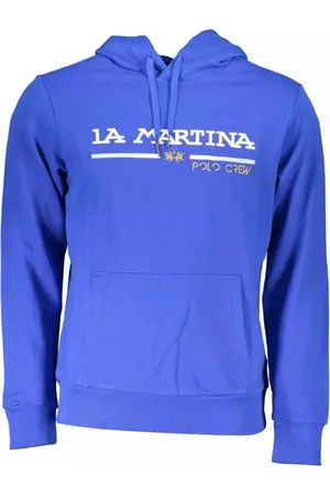 La Martina Herren, Sweatshirts & Hoodies, Blau, 3XLGröße: