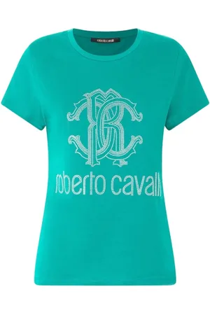 Roberto Cavalli Damen, Oberteile, Grün, LGröße: