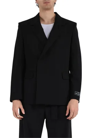 Msgm Herren, Jacken, Schwarzk, MGröße: