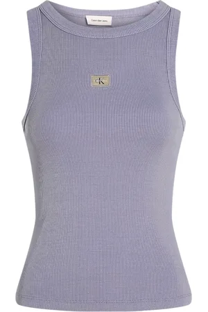 Calvin Klein Damen, Oberteile, Lila, XLGröße:
