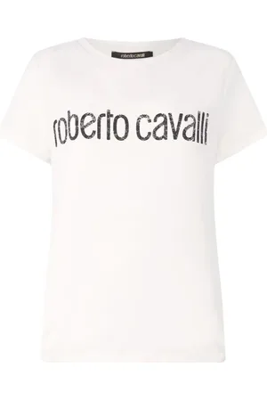 Roberto Cavalli Damen, Oberteile, Weiß, LGröße: