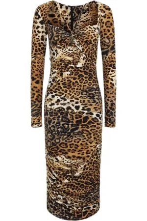 Roberto Cavalli Damen, Kleider, Braun, XLGröße: