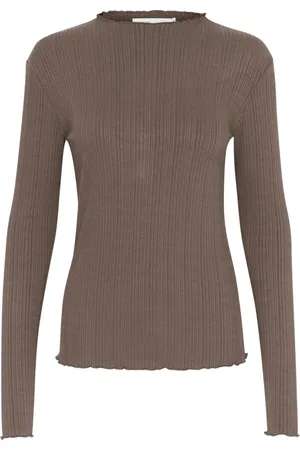 Karen by Simonsen Damen, Oberteile, Braun, LGröße: