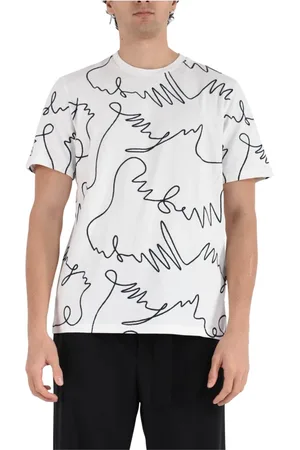 Msgm Herren, Oberteile, Weiß, SGröße: