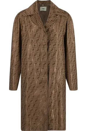 Fendi Damen, Mäntel, Braun, SGröße:
