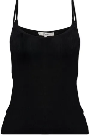 Chloé Damen, Oberteile, Schwarzk, LGröße: