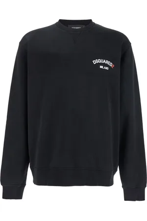 Dsquared2 Herren, Sweatshirts & Hoodies, Schwarzk, MGröße: