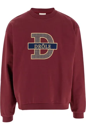 Drôle de Monsieur Herren, Sweatshirts & Hoodies, Rot, SGröße: