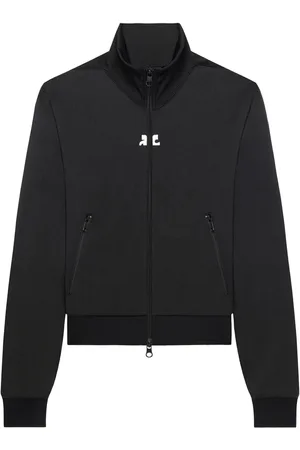 Courrèges Damen, Sweatshirts & Hoodies, Schwarzk, SGröße: