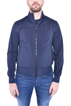 Blauer Herren, Jacken, Blau, 3XLGröße: