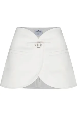 Courrèges Damen, Röcke, Weiß, XSGröße: