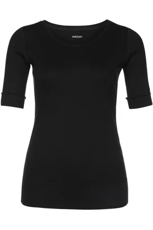 Marc Cain Damen, Oberteile, Schwarzk, MGröße: