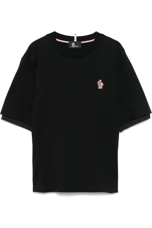 Moncler Damen, Oberteile, Schwarzk, LGröße: