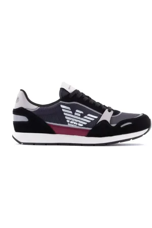 Emporio Armani Herren, Schuhe, Grau, 44 EUGröße: