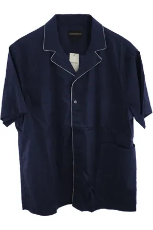 Emporio Armani Herren, Shirts, Blau, MGröße: