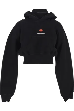 Dsquared2 Damen, Sweatshirts & Hoodies, Schwarzk, SGröße: