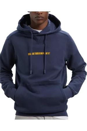 ECOALF Herren, Sweatshirts & Hoodies, Blau, SGröße: